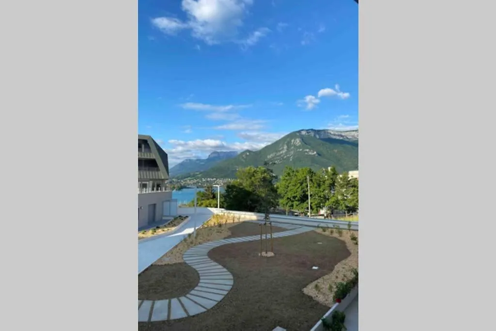 アパート Le Boheme Beau T2 Vue Lac & Montagnes + Garage アヌシー フランス